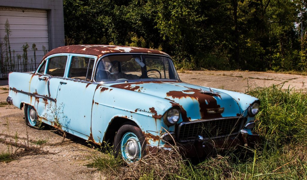 Scrap Car in Lake Jackson